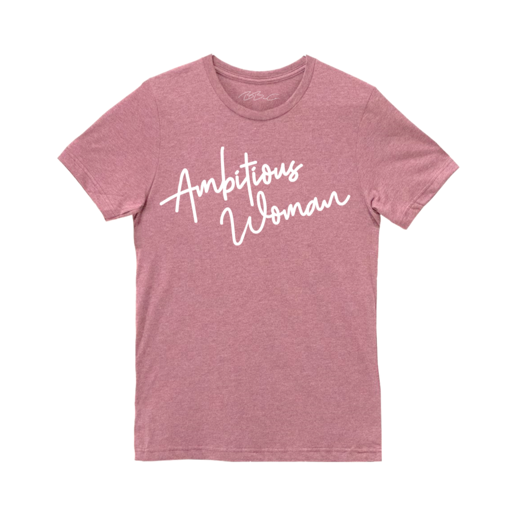 AMBITIOUS WOMAN Boyfriend Tee-BBxCollection