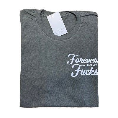 All Products - FOREVER OUT OF FUCKS Boyfriend Tee