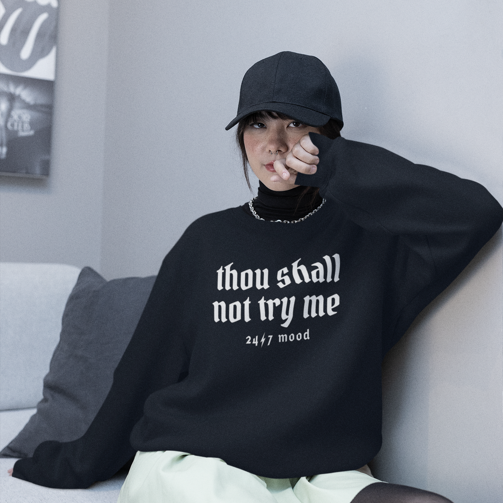 24/7 MOOD Crewneck Sweatshirt-BBxCollection