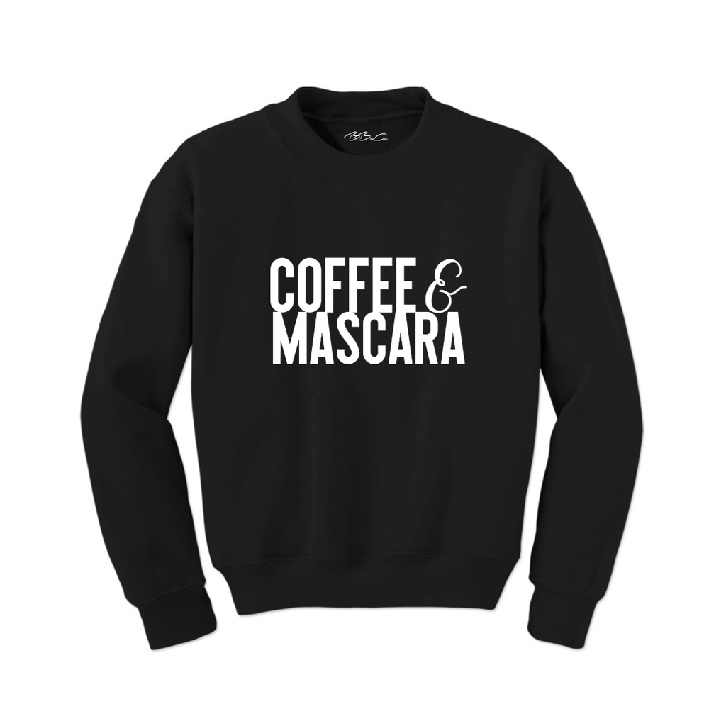 All Products - COFFEE AND MASCARA Crewneck Sweater