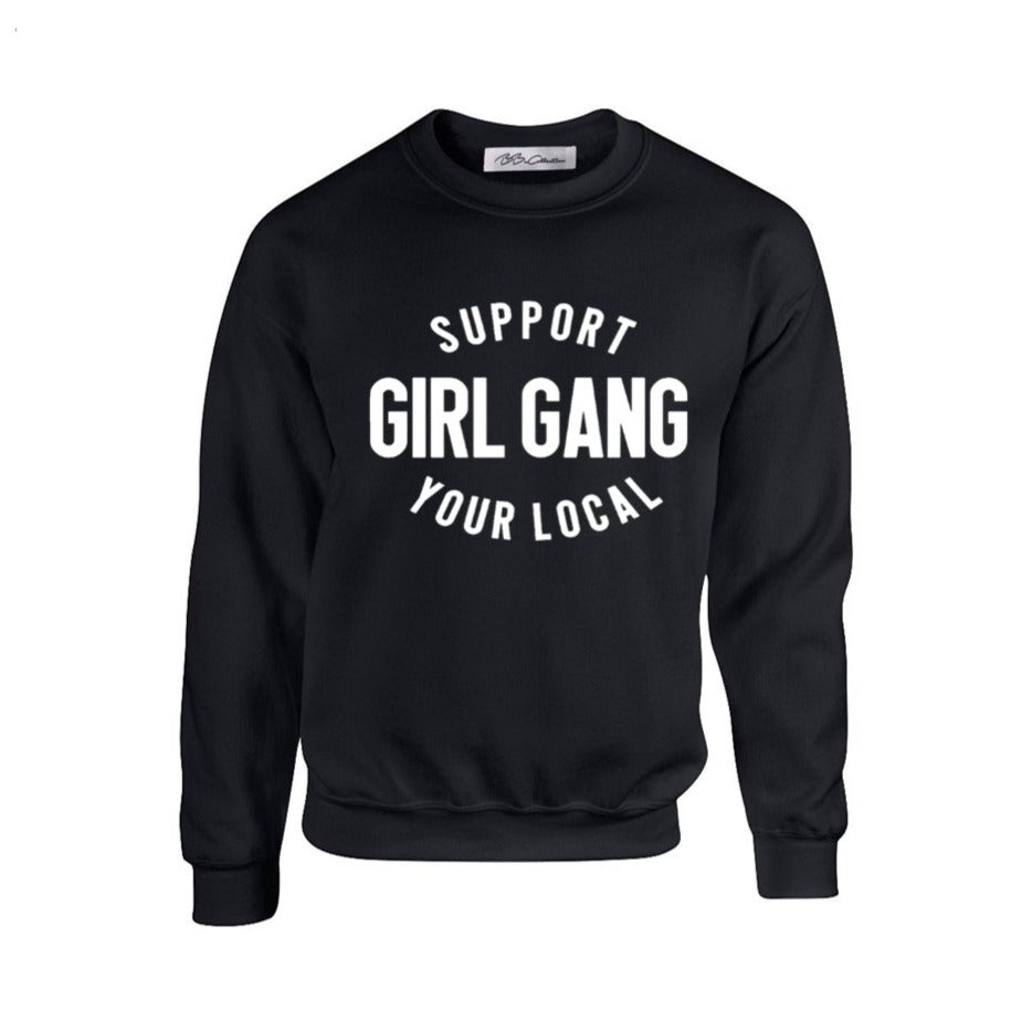 Girls supporting girls sales sweatshirt