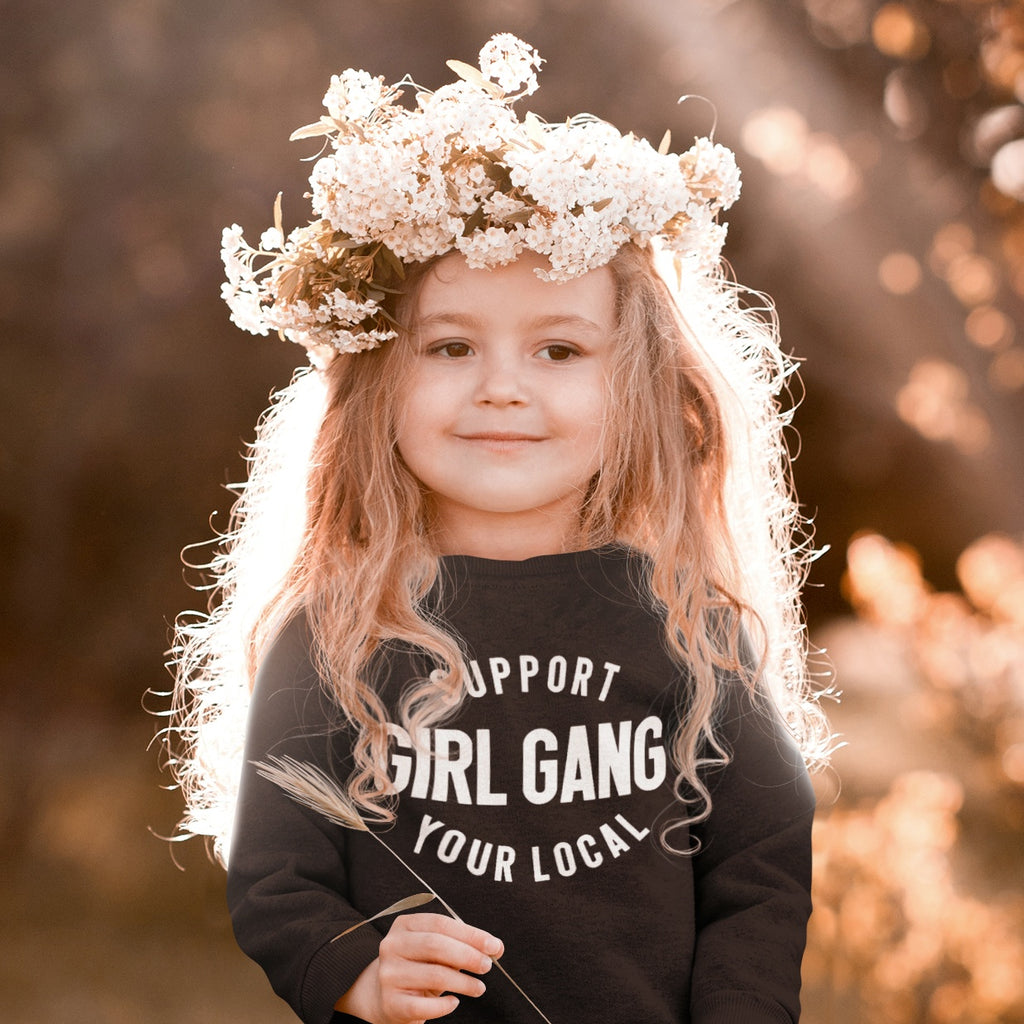 All Products - SUPPORT YOUR LOCAL GIRL GANG Youth Crewneck